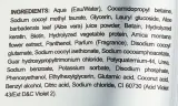 Фиолетовый шампунь Hairgum Purple против жёлтых тонов для волос и бороды, с кератином, 900 мл — фото 3