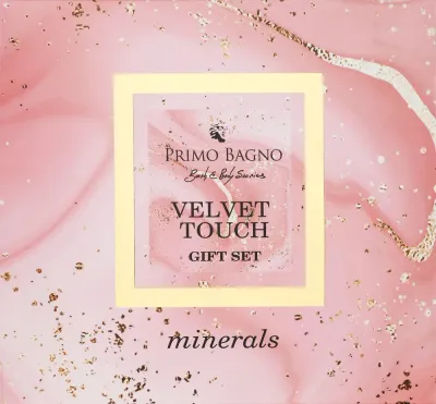 Набор для тела Primo Bagno Velvet Touch гель крем для рук и тела и ароматический спрей 150+100+150 мл