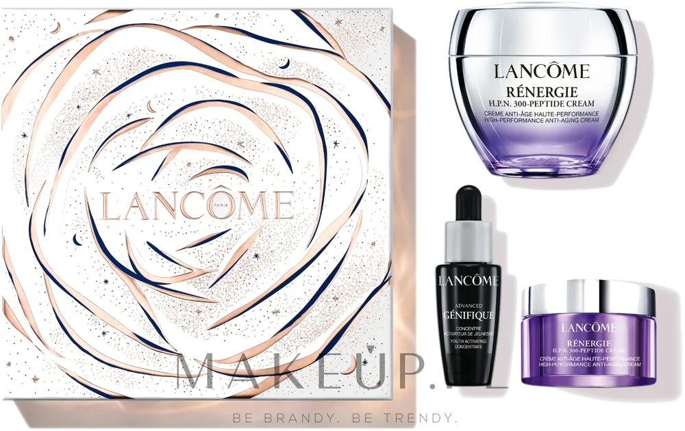 Набор для лица Lancome Advanced Genifique концентрат-сыворотка и крем с ферментом бифида и гиалуроном 10+50+15 мл