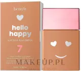 Тональная основа Benefit Hello Happy Soft Blur Foundation бархатистая сияющая, 30 мл — фото 1