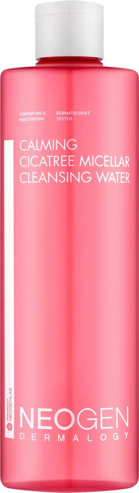 Neogen Dermalogy Calming Cicatree Micellar Cleansing Water вода мицеллярная для лица очищающая с центеллой азиатской и PHA-кислотой 400 мл