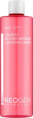 Neogen Dermalogy Calming Cicatree Micellar Cleansing Water вода мицеллярная для лица очищающая с центеллой азиатской и PHA-кислотой 400 мл