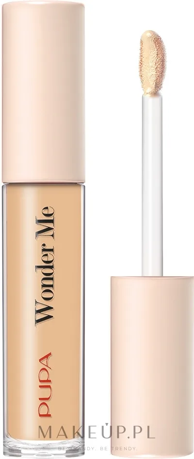 Корректор для области под глазами Pupa Wonder Me Fatigue Eraser с глицерином 4.2 мл, оттенок Intense Warm Beige