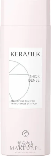 Уплотняющий шампунь Kerasilk Redensifying с эктоином, женьшенем и Т-флаваноном, для тонких волос, 750 мл