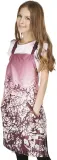 Фартук парикмахерский Bifull Professional Decorated Apron With Cherry Pink с двумя карманами, розовый с рисунком, 1 шт — фото 1