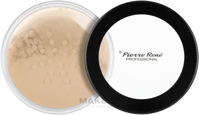 Рассыпчатая пудра Pierre Rene Natural Glow Loose Powder сияющая, 10 г