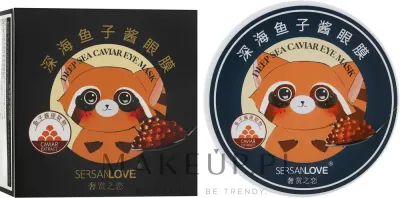 Патчи для глаз Sersanlove Deep Sea Caviar Eye Mask гидрогелевые, с золотом и экстрактом икры, 60 шт
