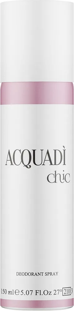 AcquaDi Chic дезодорант спрей для женщин 150 мл, парфюмированный с цветочно-восточным ароматом