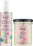 Набор Hagi Natural Bali Holiday масло для массажа с миндалем и виноградом и соевая свеча 100+215 мл — фото 2