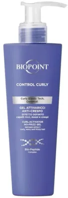 Гель для укладки вьющихся волос Biopoint Control Curly Hair Gel на основе воска, с блеском, 200 мл