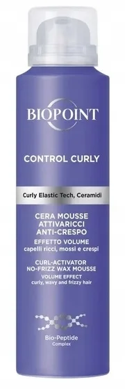 Воск в пене для вьющихся волос Biopoint Control Curly Cera Mousse