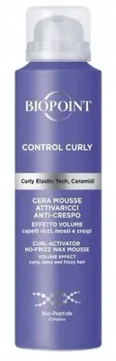 Воск в пене для вьющихся волос Biopoint Control Curly Cera Mousse
