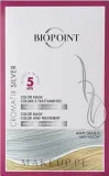 Маска для волос Biopoint Cromatix Color Mask оттеночная, для окрашенных и мелированных волос, 30 мл, оттенок Silver — фото 1
