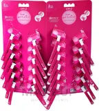 Бритвы одноразовые женские Wilkinson Sword Extra 2 Essentials My Beauty, 2 лезвия, 24 шт — фото 1