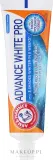 Arm & Hammer Arm & Hammer Advanced White Pro Toothpaste - Зубная паста отбеливающая Arm Hammer Advanced White Pro Toothpaste с пищевой содой, мятный вкус, 75 мл — фото 1