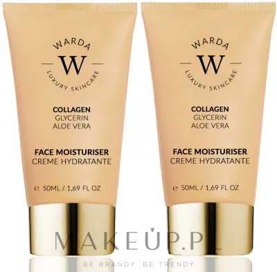 Набор увлажняющих кремов для лица Warda Skin Lifter Boost с коллагеном 2 x 50 мл для зрелой кожи