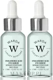 Набор сывороток для области вокруг глаз Warda Skin Hydration Boost Hyaluronic Acid Eye Serum 2 x 15 мл — фото 1