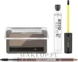 Набор для бровей Catrice The Essential Brow Set светлый пудра карандаш и фиксирующий гель 4 г+1.6 г+4 мл — фото 3