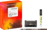 Набор для бровей Catrice The Essential Brow Set средний пудра карандаш и фиксирующий гель 4 г+1.6 г+4 мл — фото 1