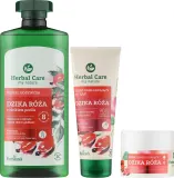Набор для тела Farmona Herbal Care Rose крем для лица крем для рук и пена для ванны с экстрактом розы 50+100+500 мл — фото 2