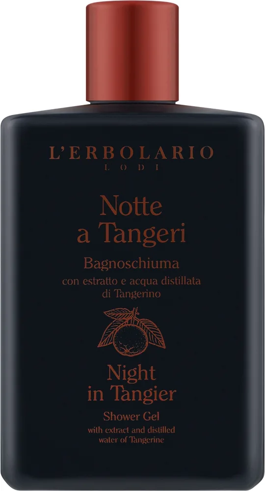 Гель для душа L'Erbolario Notte a Tangeri с амброй и цитрусами, 250 мл