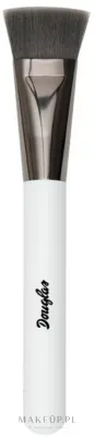 Скошенная кисть для контуринга Douglas Charcoal Infused N224 Precision из синтетического ворса