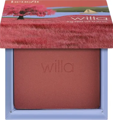 Румяна для щёк Benefit Blush Willa Soft Neutral Rose, нейтральный розовый оттенок