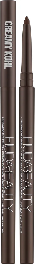 Карандаш для глаз Huda Beauty Creamy Kohl Longwear Eye Pencil гелевый, стойкий, 0,35 г, оттенок Very Brown