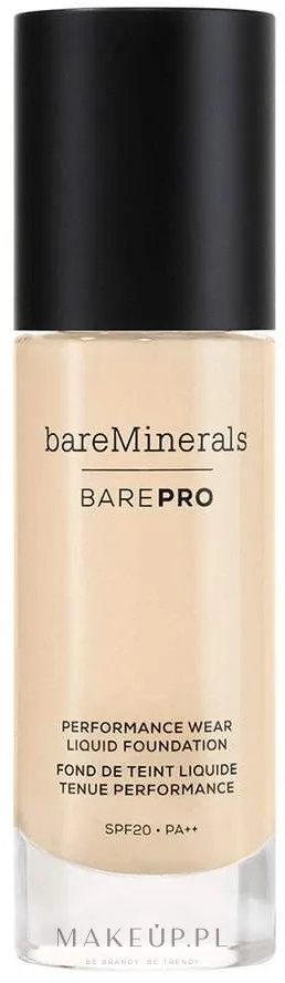 Тональная основа Bare Minerals BarePro Performance Wear SPF 20 PA++ матирующая стойкая, 30 мл