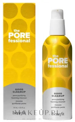 Пенка для умывания Benefit The POREfessional Good Cleanup очищающая, для всех типов кожи, 147 мл