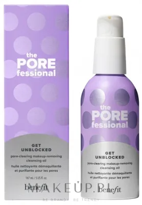Масло для умывания и снятия макияжа Benefit The POREfessional Get Unlocked Make-Up Remover Cleansing Oil