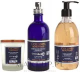 Набор Collines De Provence Natural Lavender жидкое мыло 300 мл свеча 180 г и спрей для дома 100 мл — фото 1