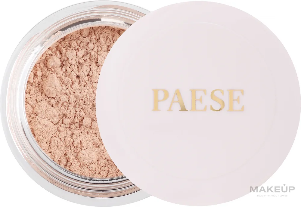 Рассыпчатая пудра Paese Mist Powder сияющая, 5 г, оттенок 02 - Natural Beige