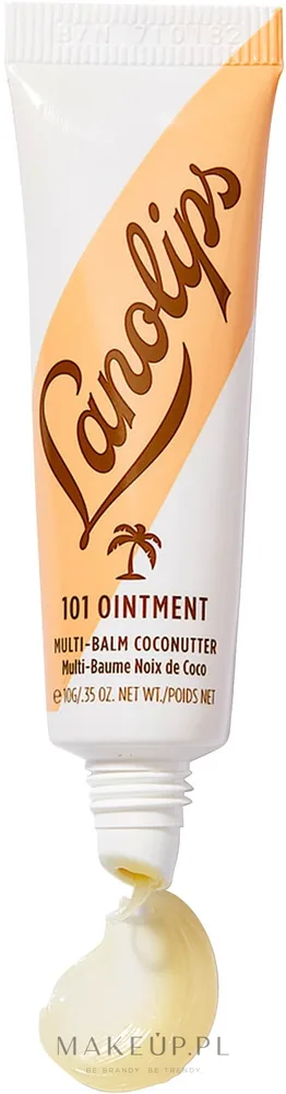 Бальзам для губ Lanolips 101 Ointment Multi-Balm Coconutte увлажняющий