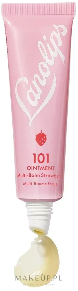 Бальзам для губ Lanolips 101 Ointment Multi-Balm Strawberry увлажняющий