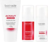 Набор для проблемной кожи Biotrade Acnaut 3 Steps Against Imperfections: очищающий гель, активный лосьон, увлажняющий крем — фото 2