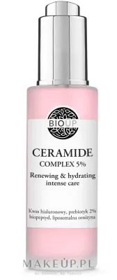 Сыворотка для лица Bioup Ceramide Complex 5%, керамиды, гиалуроновая кислота и пребиотики, 30 мл