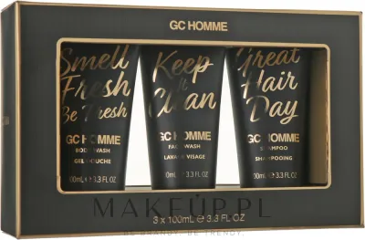 Мужской набор Grace Cole GC Homme Confidence гель для душа шампунь и гель 3x100 мл уценка упаковки