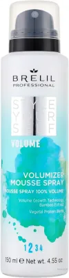 Пенка-спрей для прикорневого объёма волос Brelil Style Yourself Volumizer Mousse Spray, 150 мл
