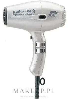 Фен Parlux 3500 Ionic серебристый 2000 Вт, 4 температуры, две насадки