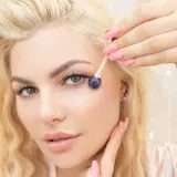 Набор Crystallove Amethyst 3D Eye флакон с кристаллом 10 мл и массажер для области вокруг глаз аметист — фото 4