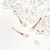 Набор Crystallove Clear Quartz 3D Eye флакон с кристаллом 10 мл и массажер для области вокруг глаз горный хрусталь — фото 5