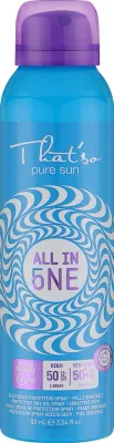 That's So That's So All in One After Sun SPF50 - Спрей для тела Thats So All in One SPF 50 детский для чувствительной кожи