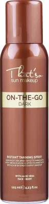 Спрей-автозагар для тела That's So On The Go Dark Spray Dark, с ароматом миндаля, 125 мл