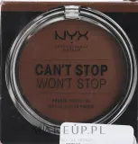 NYX Professional Makeup PRZECENA! Podkład w pudrze do twarzy - Пудровая тональная основа NYX Can’t Stop Won’t Stop Powder Foundation матирующая, 10,7 г — фото 2