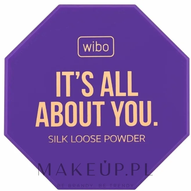 Пудра для лица Wibo It’s All About You Powder рассыпчатая, с шёлком, 6,5 г