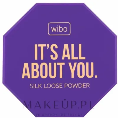 Пудра для лица Wibo It’s All About You Powder рассыпчатая, с шёлком, 6,5 г