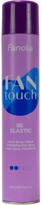 Лак для объёма волос Fanola Fantouch Be Elastic Volumizing Hair Spray гибкой фиксации, для всех типов волос, 500 мл