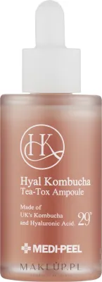 MEDIPEEL Liposome Hyal Kombucha Tea-Tox ампульная сыворотка с 70% комбучи, гиалуроновой кислотой и церамидами для лица, 50 мл