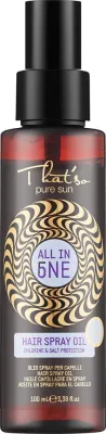Защитное масло-спрей для волос с растительными маслами That's So All In One Hair Spray